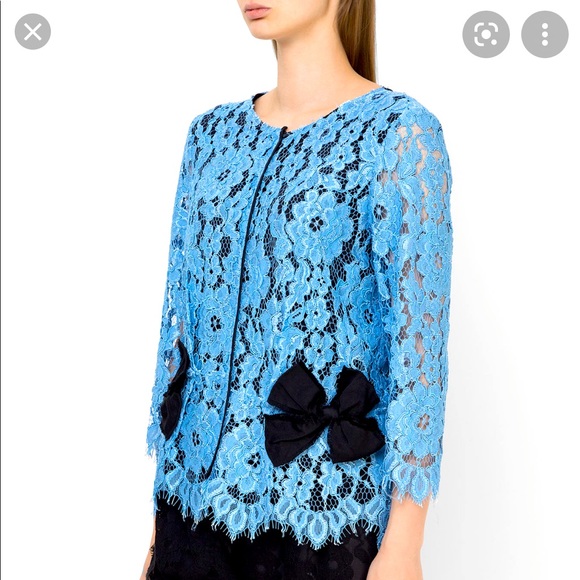 Marc Jacobs Lace Bow Top - Picture 2 of 16